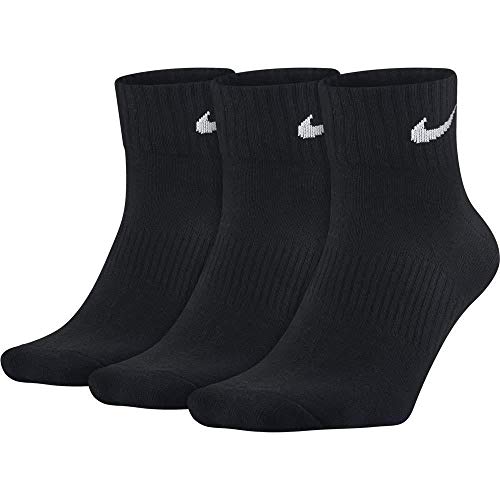 NIKE Socken Lightweight Quarter 3er Pack, schwarz, 34-38 S, SX4706-001 NIKE Socken Lightweight Quarter 3er Pack, schwarz, 34-38 S, SX4706-001 von Nike