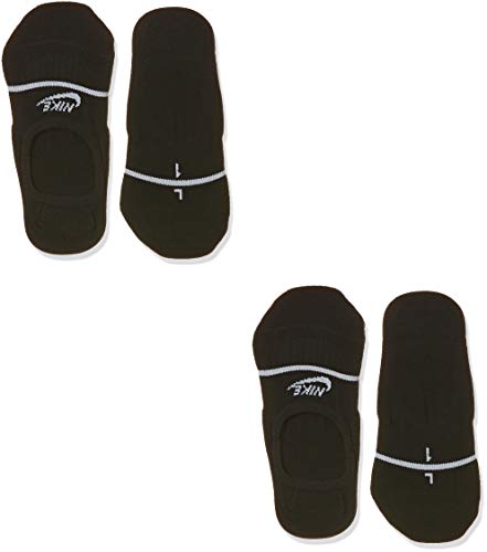 Nike Socks U SNKR SOX ESNTL NO SHOW 2P, black/white, 4-5.5, SX7168 Nike Socks U SNKR SOX ESNTL NO SHOW 2P, black/white, 4-5.5, SX7168 von Nike
