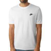 Nike Sportswear Club T-Shirt Herren in weiß, Größe: M von Nike