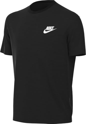 Nike Unisex Kinder K NSW Tee Emb Futura Lbr Shirt, Schwarz, 12-13 Jahre EU Nike Unisex Kinder K NSW Tee Emb Futura Lbr Shirt, Schwarz, 12-13 Jahre EU von Nike
