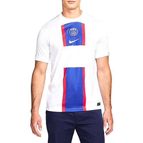 Nike Stad T-Shirt White/Old Royal/White XL von Nike