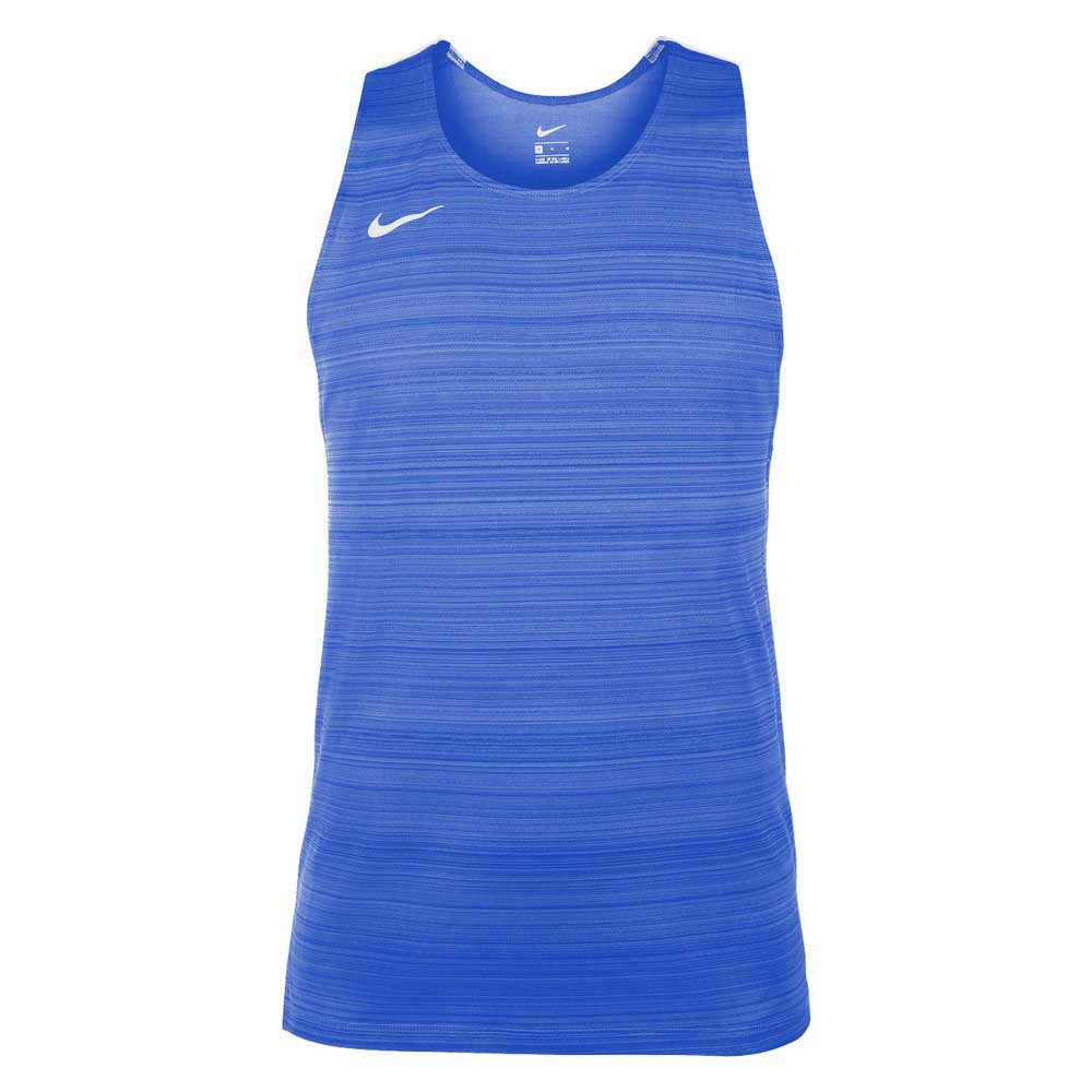 Nike Stock Dry Miler Sleeveless T-shirt Blau 2XL Mann Nike Stock Dry Miler Sleeveless T-shirt Blau 2XL Mann von Nike