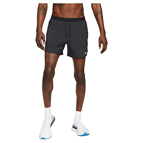 Nike Herren Stride Shorts, Black/Black/Reflective Silv, M EU von Nike