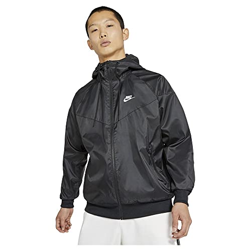 Nike Herren Sw Spe Wvn Lnd Jacke, Black/White, XL EU von Nike