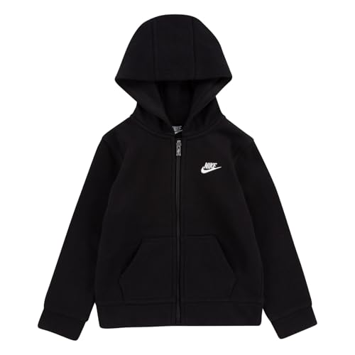 Nike Jungen Sweatjacke Club Für Sweater, Schwarz, 5 Jahre EU Nike Jungen Sweatjacke Club Für Sweater, Schwarz, 5 Jahre EU von Nike