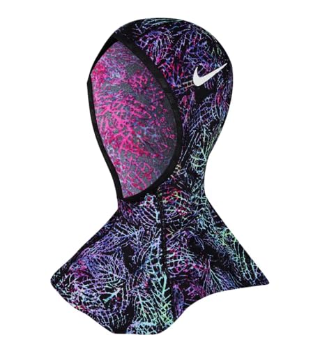 Nike Swim Hijab Badeanzug Damen, Damen, Trainingsanzug, NESSB442-001, schwarz, XS von Nike