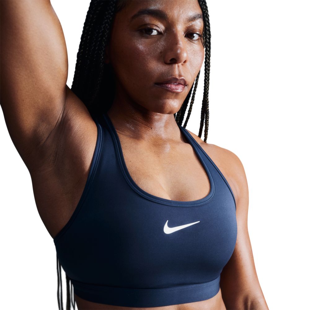 Nike Swoosh Medium Impact Sports Bra Blau XL Frau Nike Swoosh Medium Impact Sports Bra Blau XL Frau von Nike