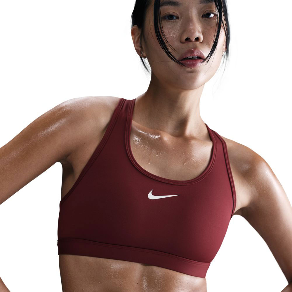 Nike Swoosh Medium Impact Sports Bra Rot M Frau Nike Swoosh Medium Impact Sports Bra Rot M Frau von Nike