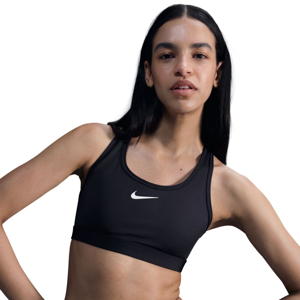 Nike Swoosh Medium Impact Sports Bra Schwarz L Frau Nike Swoosh Medium Impact Sports Bra Schwarz L Frau von Nike
