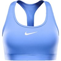 Nike Swoosh Medium Support Sport-BH Damen in hellblau von Nike