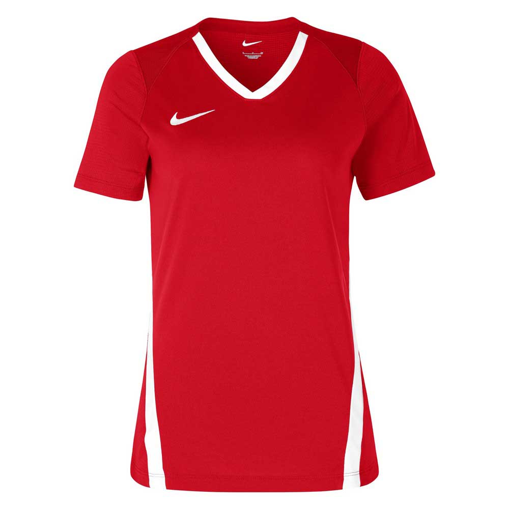 Nike Team Spike Short Sleeve T-shirt Rot L Frau Nike Team Spike Short Sleeve T-shirt Rot L Frau von Nike