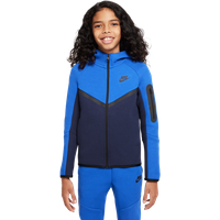 Nike Tech Colorblock Unisex Kapuzenpullover - Blau - Größe: 137 - 147 CM - Foot Locker von Nike