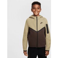 Nike Tech Colorblock Unisex Kapuzenpullover - Grün - Größe: 128 - 137 CM - Foot Locker von Nike