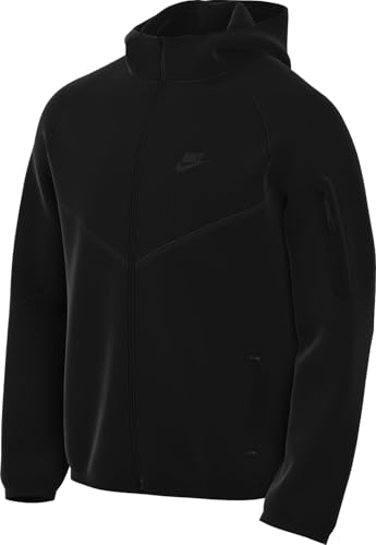 Nike Herren Tch Fleece Full Zip Wr Jacke, Black/Black, XL Nike Herren Tch Fleece Full Zip Wr Jacke, Black/Black, XL von Nike