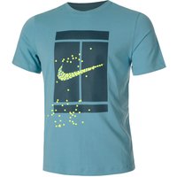 Nike Tee Heritage Oc T-shirt Herren Türkis - M von Nike
