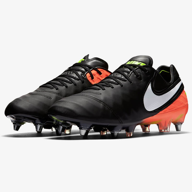 Nike Tiempo Legend VI SG-Pro Fussballschuhe schwarz/orange 42 Nike Tiempo Legend VI SG-Pro Fussballschuhe schwarz/orange 42 von Nike