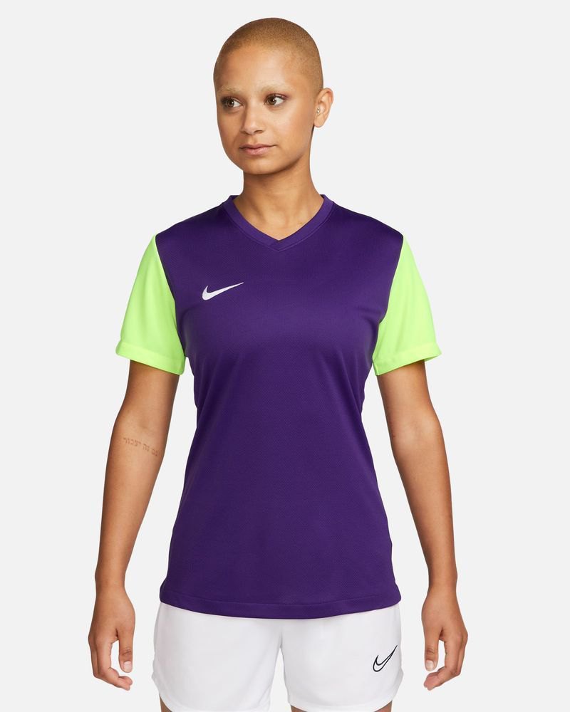 Nike Tiempo Premier Ii Short Sleeve T-shirt Lila XS Frau von Nike