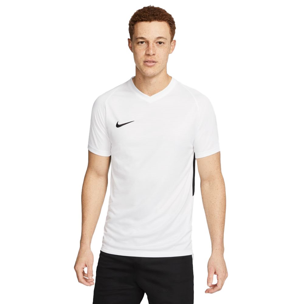 Nike Tiempo Premier Short Sleeve T-shirt Weiß S Mann von Nike