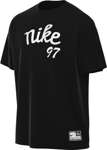 Nike Top Herren Tee M90 Ssnl Exp Su24 2, Black, FV8396-010, L von Nike