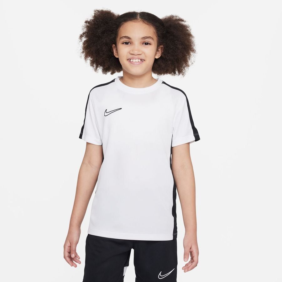 Nike Training T-Shirt Dri-FIT Academy 23 - Weiß/Schwarz Kinder von Nike