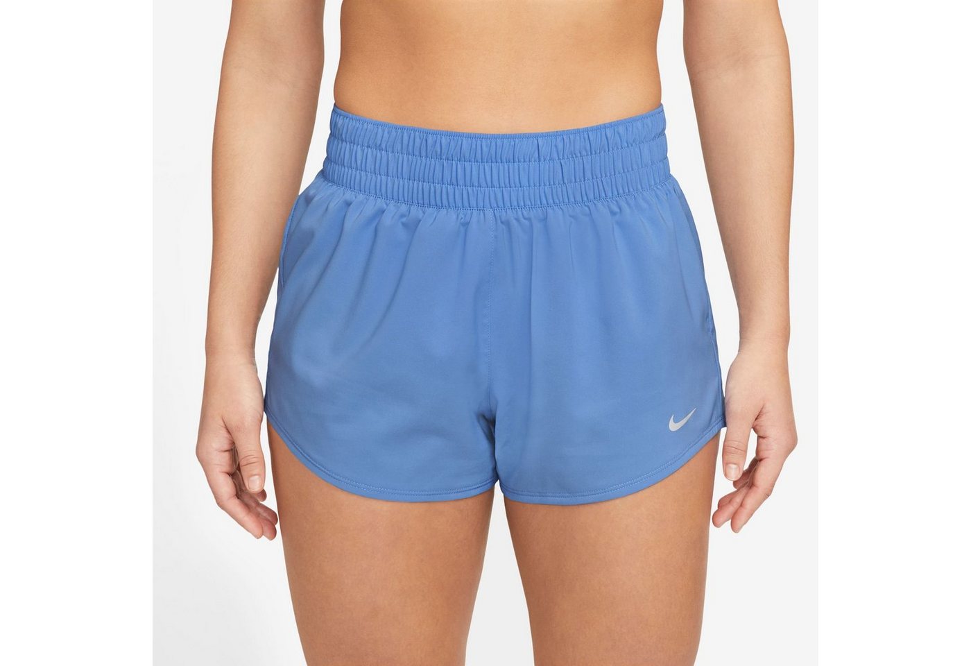 Nike Trainingsshorts DRI-FIT ONE WOMEN'S MID-RISE BRIEF-LINED SHORTS von Nike