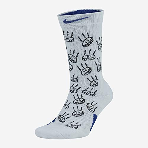 Nike U NK Elite Crew-GFX 2 Socks, White/Black/deep royal Blue, XL Nike U NK Elite Crew-GFX 2 Socks, White/Black/deep royal Blue, XL von Nike