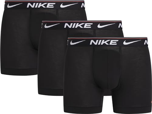 Nike Ultra Comfort Boxer 3 Einheiten L schwarz/schwarz/schwarz, Schwarz/Schwarz, L von Nike