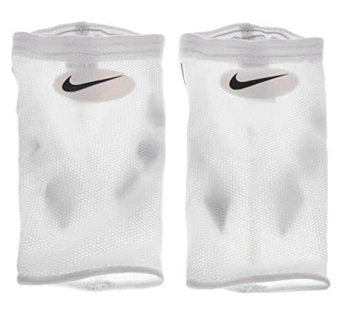 Nike Unisex-Adult Guard Lock Elite Football Sleeve Fußball-schienbeinschoner-stutzen, White/Black/Black, M von Nike