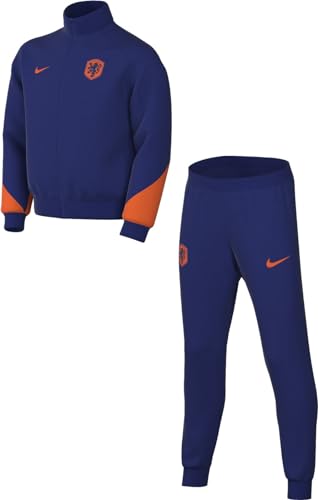 Nike Unisex Baby Trainingsanzug Netherlands Dri-Fit Strike Trk Suit K, Deep Royal Blue/Safety Orange, FJ3078-455, 6-9 von Nike