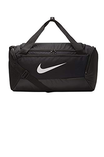 Nike Unisex Brasilia Small Sporttasche, Black/Black/White, 51 x 28 x 28 cm, 41 L von Nike