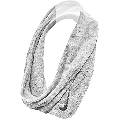 Nike Unisex – Erwachsene Cooling Loop Schal, lt Smoke Grey/Anthracite/Anthracite, one Size von Nike