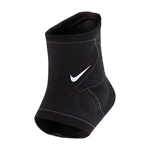 Nike Unisex – Erwachsene Knitted Ankle Sleeve Fussgelenkbandage, Schwarz, M von Nike