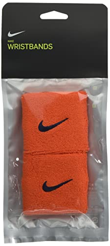 Nike Unisex – Erwachsene Swoosh Schweißband, Orange, One Size von Nike