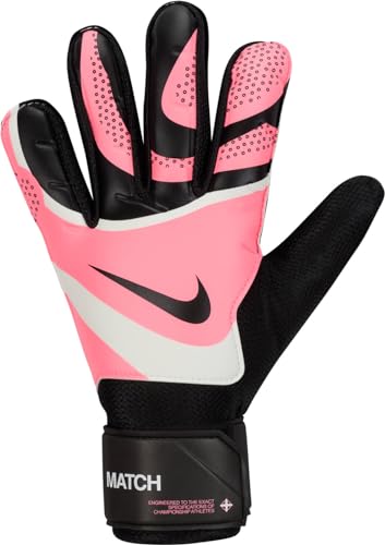 Nike Unisex – Erwachsene Torwarthandschuhe Goalkeeper Match - Ho23, Black/Sunset Pulse/Black, FJ4862-014, 9 von Nike