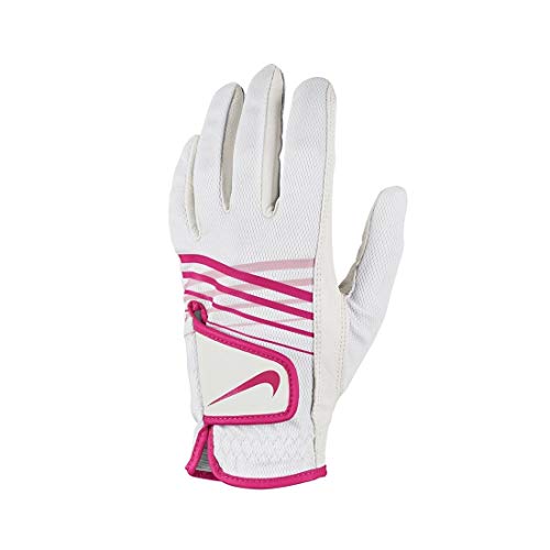 Nike Unisex – Erwachsene WMNS SUMMERLITE III LH GG Handschuhe, Pearl White/Pearl White/Watermelon, L Nike Unisex – Erwachsene WMNS SUMMERLITE III LH GG Handschuhe, Pearl White/Pearl White/Watermelon, L von Nike