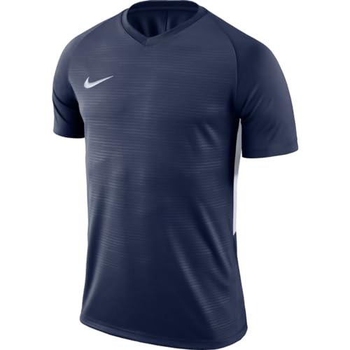 Nike Unisex Jungen Tiempo Premier SS Trikot T-shirt, Blau (midnight navy/White/411), Gr. S von Nike