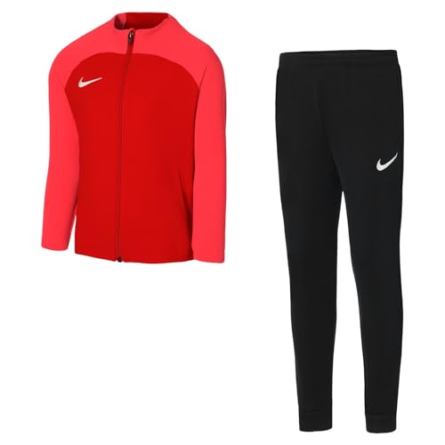Nike Unisex Kids Tracksuit Lk Nk Df Acdpr Trk Suit K, University Red/Black/White, DJ3363-657, S Nike Unisex Kids Tracksuit Lk Nk Df Acdpr Trk Suit K, University Red/Black/White, DJ3363-657, S von Nike