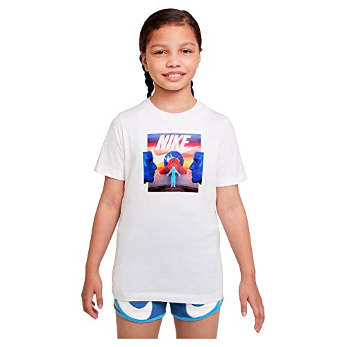 Nike Unisex Kinder Air T Shirt, Weiß, 152 EU Nike Unisex Kinder Air T Shirt, Weiß, 152 EU von Nike
