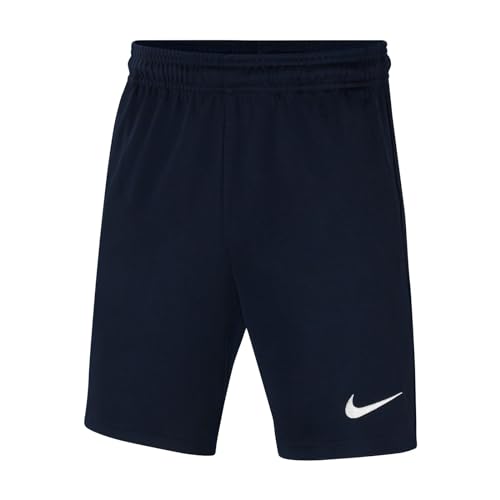 Nike Unisex-Child Dri-fit Park Shorts, Obsidian/Obsidian/White, L von Nike