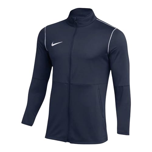 Nike FJ3026-451 Y NK DF PARK20 TRK JKT K R Jacket Unisex OBSIDIAN/WHITE/WHITE Größe L von Nike