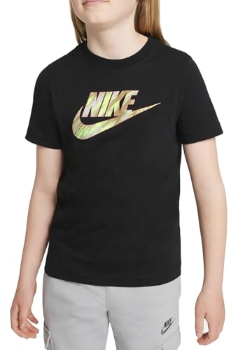 Nike Unisex Kinder NSW Camo Futura T-Shirt, Black, S Nike Unisex Kinder NSW Camo Futura T-Shirt, Black, S von Nike