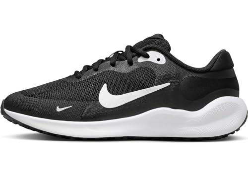 Nike Unisex Kinder Revolution 7 (Gs) Sneaker, Black White White, 39 EU von Nike