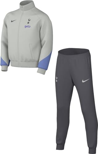 Nike Unisex Kinder Trainingsanzug Tottenham Hotspur Dri-Fit Strike Trk Suit K, Grey Fog/Polar/Dark Grey/Dark Grey, FN9992-098, M von Nike