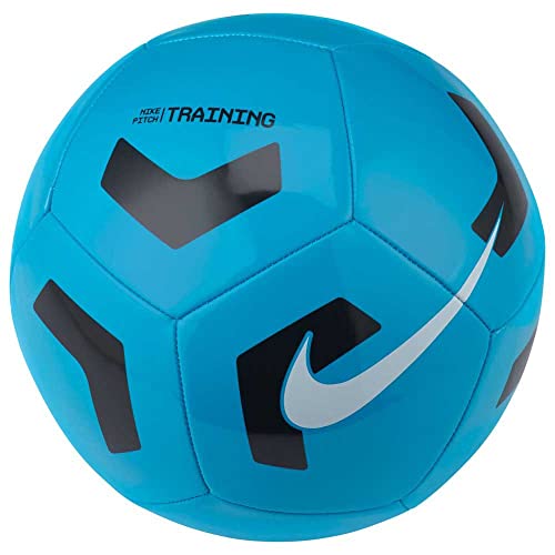 Nike Unisex Pitch Training Ball, Light Blue Fury/Black/White, 5 von Nike