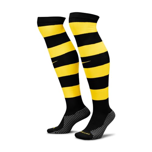 Nike Unisex Socken U Nk Strike, Black/Tour Yellow/Tour Yellow, FQ8283-010, L Nike Unisex Socken U Nk Strike, Black/Tour Yellow/Tour Yellow, FQ8283-010, L von Nike