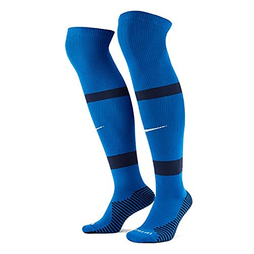 Nike, Matchfit, Kniefußballsocke, Royal Blue/Midnight Navy/White, S, Unisex Adult. von Nike