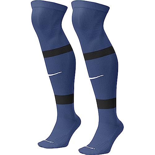 Nike, Matchfit, Kniefußballsocke, Royal Blue/Midnight Navy/White, Xl, Unisex Adult. von Nike