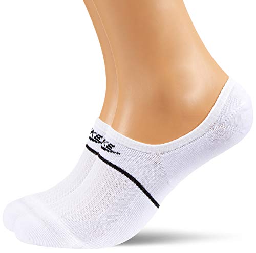 Nike Unisex U Snkr Sox Esntl No Show 2p Herren Socken, White/Black/White, 36 EU Nike Unisex U Snkr Sox Esntl No Show 2p Herren Socken, White/Black/White, 36 EU von Nike