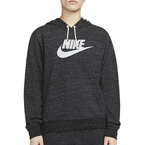 Nike Damen VNTG GFX Kapuzenpullover, Black/White, M EU Nike Damen VNTG GFX Kapuzenpullover, Black/White, M EU von Nike