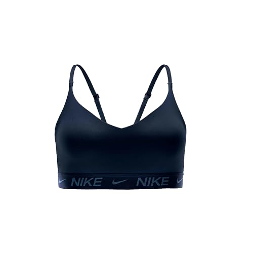 Nike Sport-BH W Nk Df Indy Light Support Bra, Armory Navy, FD1062-478, L von Nike